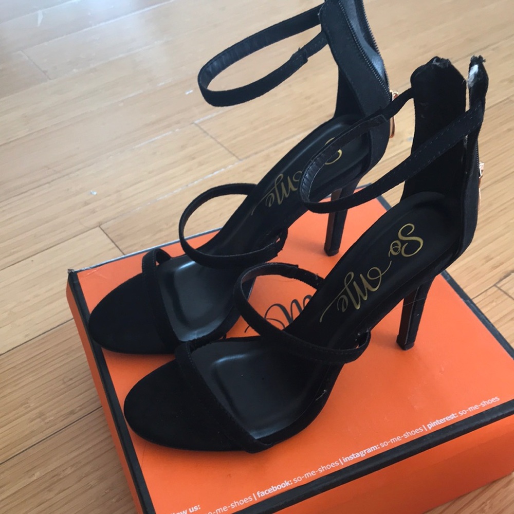 Black heels